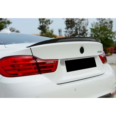 Bmw 4 Serisi (2013-2019) F32 (2 Kapı) İçin Uyumlu MP Spoiler - Piano Black (Parlak Siyah)