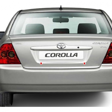 Toyota Corolla 2007-2013 Krom Bagaj Alt Çıtası