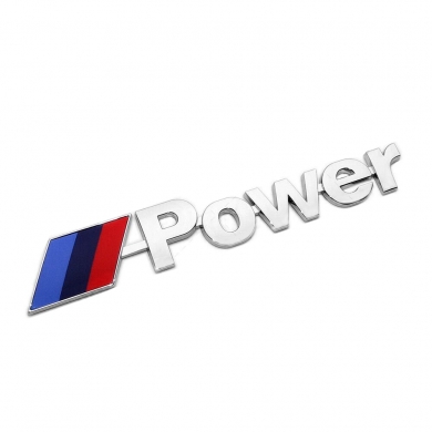 Bmw Power Bagaj Logosu Krom