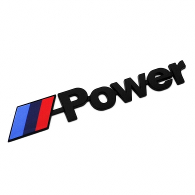 Bmw Power Bagaj Logosu Siyah