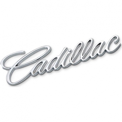 Cadillac Yapıştırma Krom Bagaj ve Çamurluk Logosu