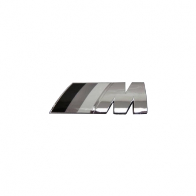 Bmw M Uyumlu Yedek Parça Gri Bagaj Logosu