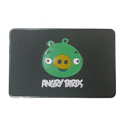 Üniversal Kaydırmaz Ped Angry Birds Yeşil