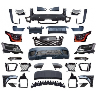 Range Rover Sport 2014-2017 Uyumlu Yedek Parça Facelift 2018+ Body Kit (L494 Makyajlama)