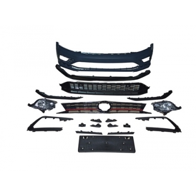 Volkswagen Jetta Gli Uyumlu Yedek Parça 2015+ Ön Tampon Panjur Set