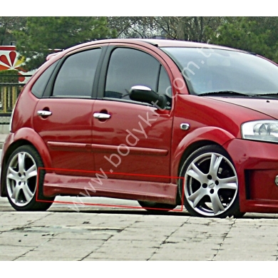 Citroen C3 Uyumlu Yedek Parça Geniş Marşpiyel