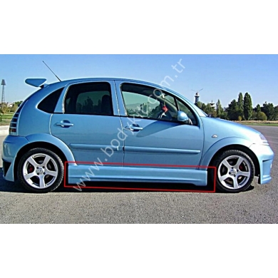 Citroen C3 Uyumlu Yedek Parça Geniş Marşpiyel
