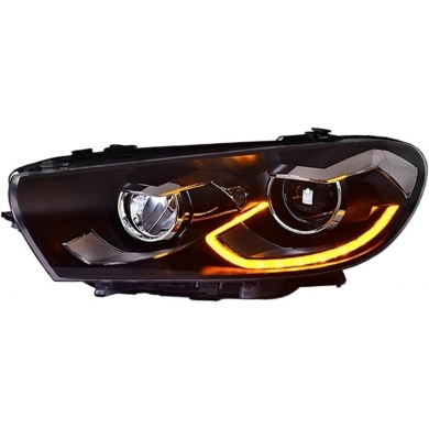 VW Scirocco 2009-2014 Bixenon Uyumlu 2015- Makyajlı Dizayn Led Far