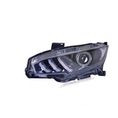 Honda Civic Fc5 Uyumlu Yedek Parça 2016-2021 Animasyonlu Mustang Dizayn Led Far Takımı