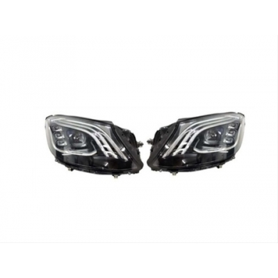Mercedes Uyumlu Yedek Parça  W222 2014+ S Serisi İçin Maybach Görünüm Led Far