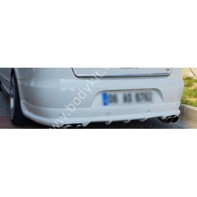 Skoda Süper b Uyumlu Yedek Parça Arka Tampon Eki