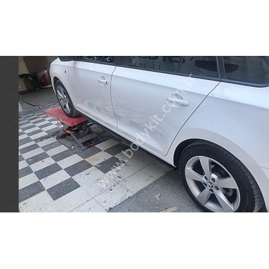 Skoda Rapid Uyumlu Yedek Parça Marşpiyel Lip - Plastik