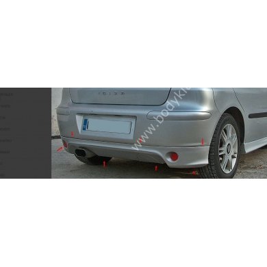 Seat İbiza Mk3 Uyumlu Yedek Parça Arka Tampon Eki