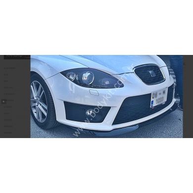 Seat Leon Uyumlu Yedek Parça Ön Lip - Plastik