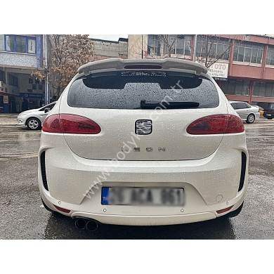 Seat Leon 2 Uyumlu Yedek Parça Makyajsız Kasa Spoiler