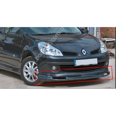 Renault Clio 3 Uyumlu Yedek Parça Ön Tampon Eki