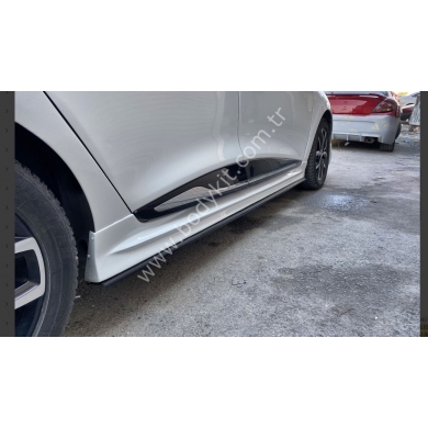 Renault Clio 4 Uyumlu Yedek Parça Marşpiyel Alt Lip - Plastik