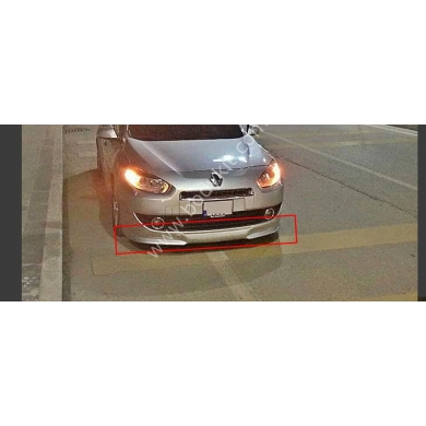 Renault Fluence Uyumlu Yedek Parça Ön Tampon Eki Makyajsız