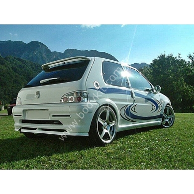 Peugeot 106 Uyumlu Yedek Parça Arka Tampon Eki