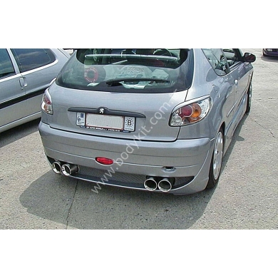 Peugeot 206 Uyumlu Yedek Parça Dimma Arka Tampon