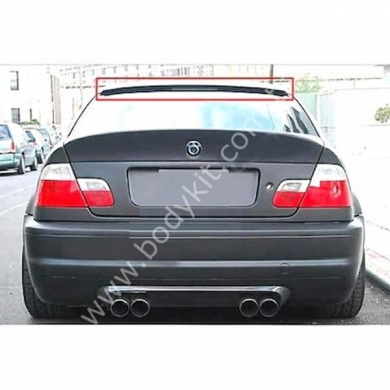 BMW E46 Coupe Cam Üstü Spoiler 