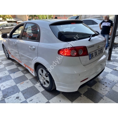 Chevrolet Lacetti Uyumlu Yedek Parça HB Cam Üstü Spoiler