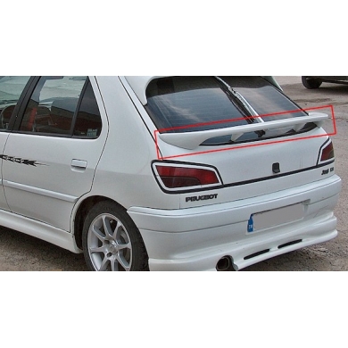 Peugeot 306 Uyumlu Yedek Parça Cam Altı Spoiler
