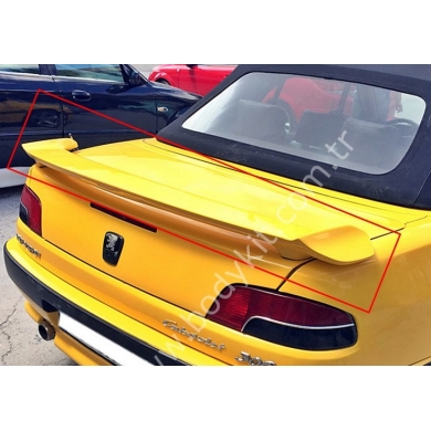 Peugeot 306 Uyumlu Yedek Parça Cabrio Spoiler