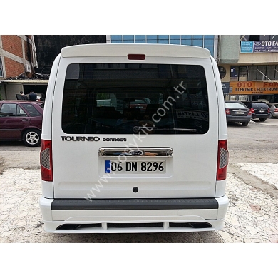 Ford Connect Uyumlu Yedek Parça  Egzozlu Arka Tampon Eki