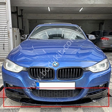 BMW F30 Ön Lip Plastik