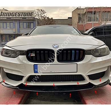 BMW F30 F80 Ön Lip (Çin Tampon Uyumlu) 