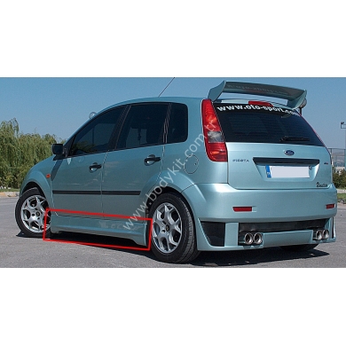 Ford Fiesta Uyumlu Yedek Parça  Geniş Spoiler