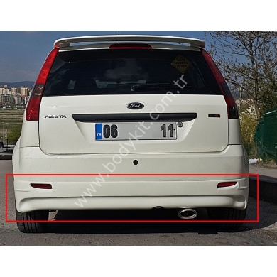 Ford Fiesta  Uyumlu Yedek Parça Arka Tampon Eki