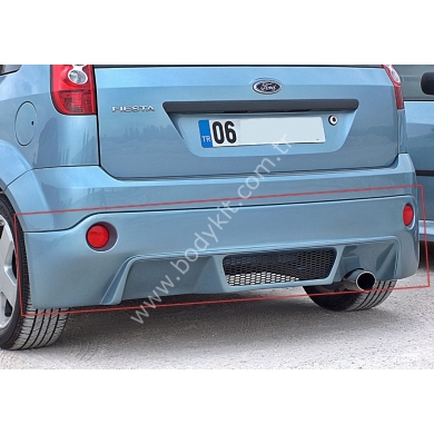Ford Fiesta  Uyumlu Yedek Parça Arka Tampon Eki