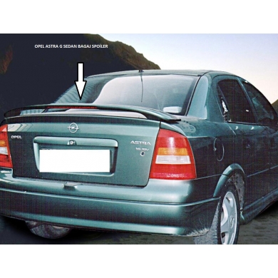 Opel Astra G Bertone Uyumlu Yedek Parça Spoiler
