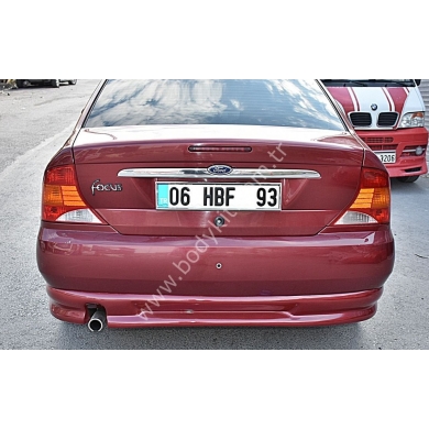 Ford Focus 1  Uyumlu Yedek Parça Sedan Arka Tampon Eki