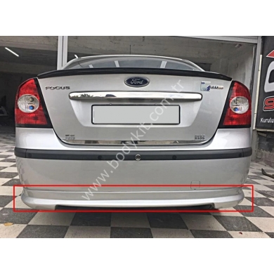 Ford Focus 2 Uyumlu yedek Parça  Sedan Arka Tampon Eki
