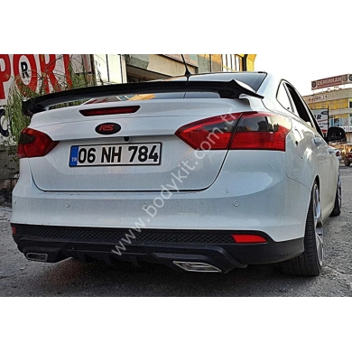 Ford Focus 3 Uyumlu yedek Parça  Sedan Spoiler