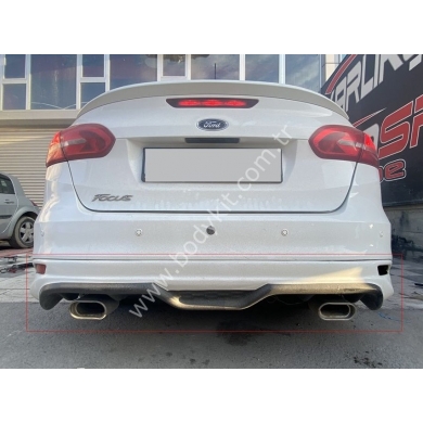Ford Focus 3.5 Uyumlu Yedek Parça Sedan Arka Tampon Eki