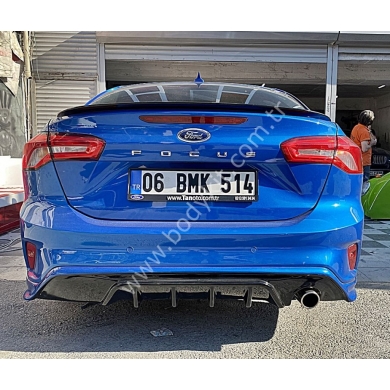 Ford Focus 4 Uyumlu Yedek Parça Arka Tampon Eki