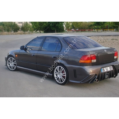 Honda Civic 1 Uyumlu Yedek Parça Sedan Geniş Marşpiyel