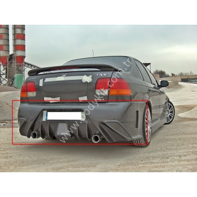 Honda Civic Uyumlu Yedek Parça 1 Arka Tampon