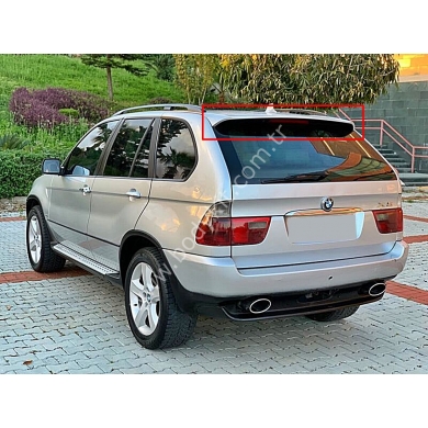 BMW X5 E53 Uyumlu Yedek Parça Cam Üstü Spoiler