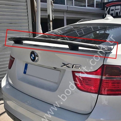 BMW X6 E71 Uyumlu Yedek Parça M Spoiler