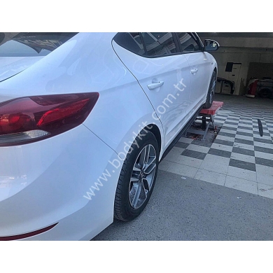 Hyundai Elantra Uyumlu Yedek Parça Marşpiyel Lip Plastik