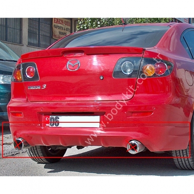 Mazda 3 Arka Tampon Eki
