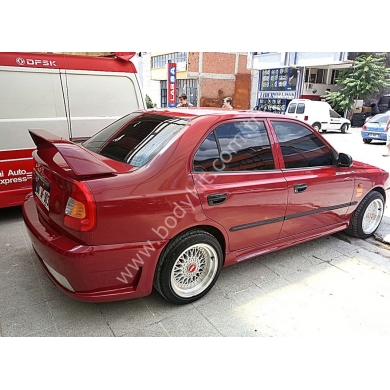 Hyundai Accent Milenyum Delikli Marşpiyel