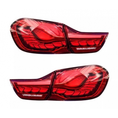Bmw F32/36 4 Serisi İçin Uyumlu Yedek Parça Dragon Led Stop - Kırmızı