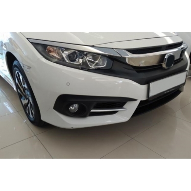 Honda Civic FC5 2016-2020 İçin Uyumlu Sis Orta Çita Silver