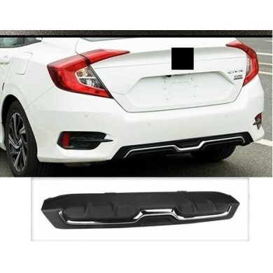 Honda Civic Fc5 Uyumlu Yedek Parça 2016-2021 Difüzör Karbon